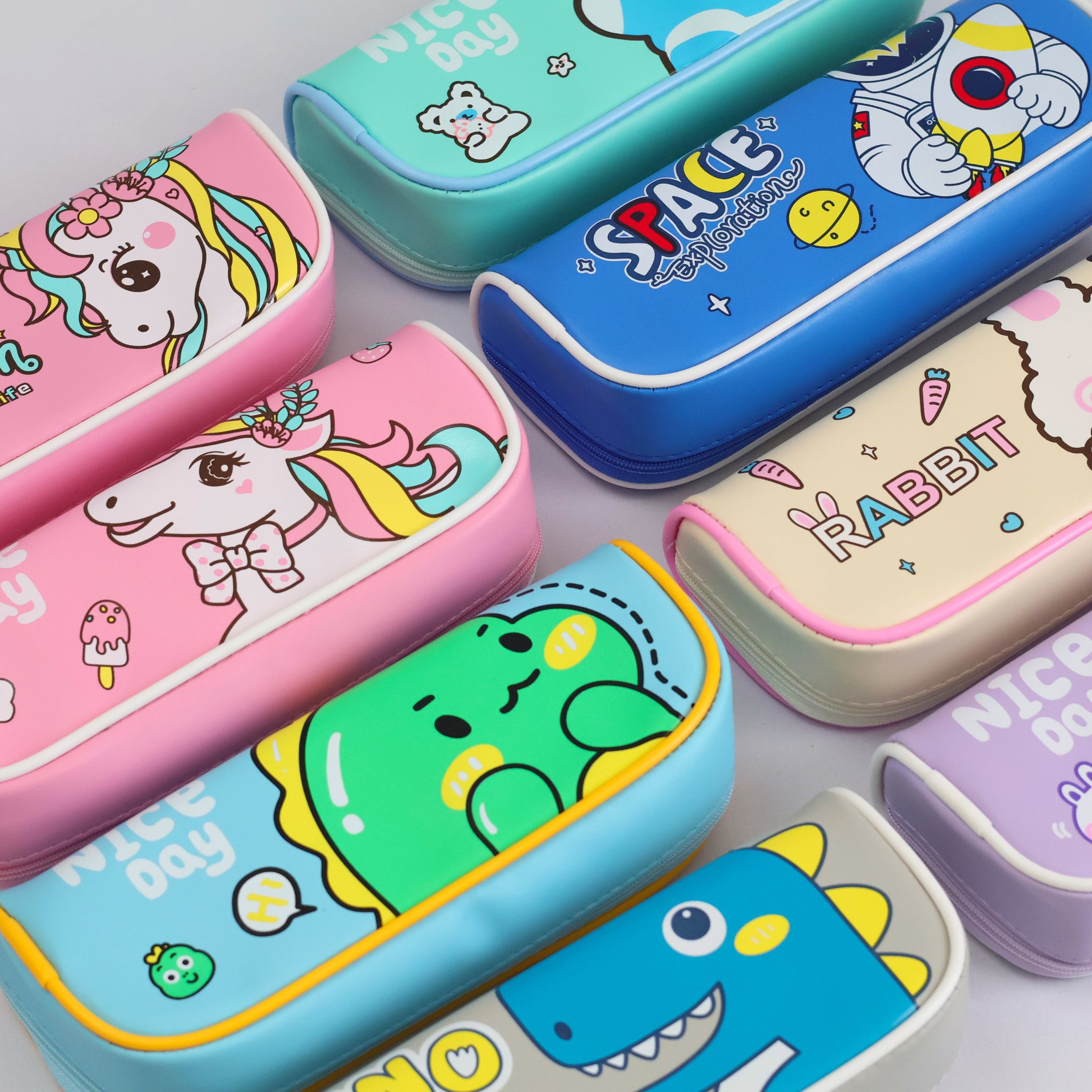 Adorable Cartoon Pencil Zipper Pouch