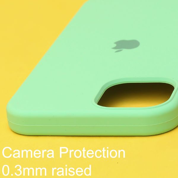 Neon Green Original Silicone case for Apple iphone 12