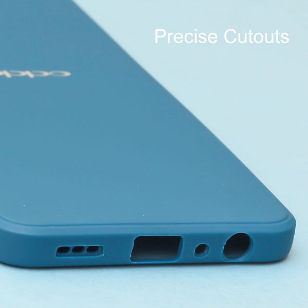 Cosmic Blue Candy Silicone Case for Oppo F19 Pro