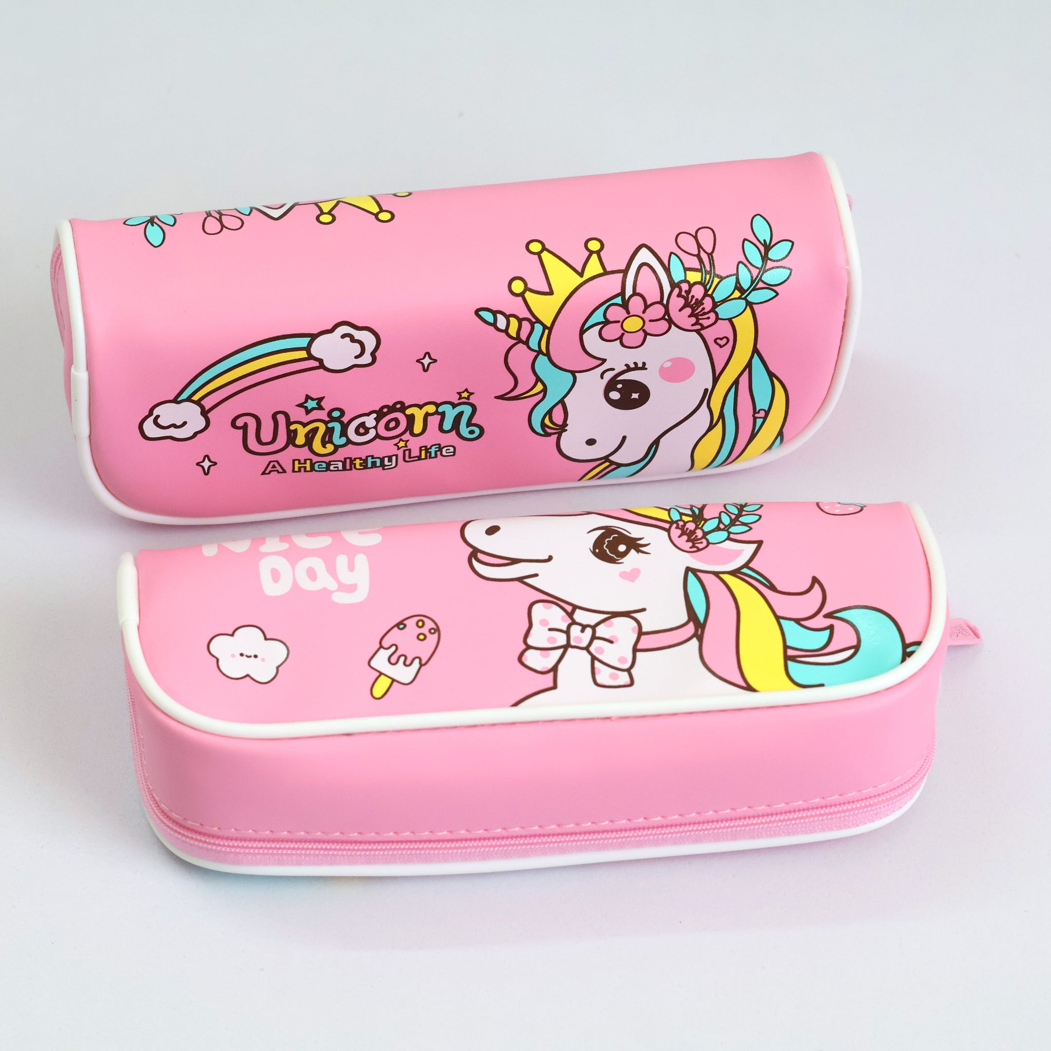 Adorable Cartoon Pencil Zipper Pouch