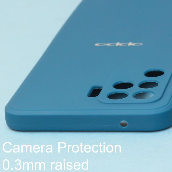 Cosmic Blue Candy Silicone Case for Oppo F19 Pro