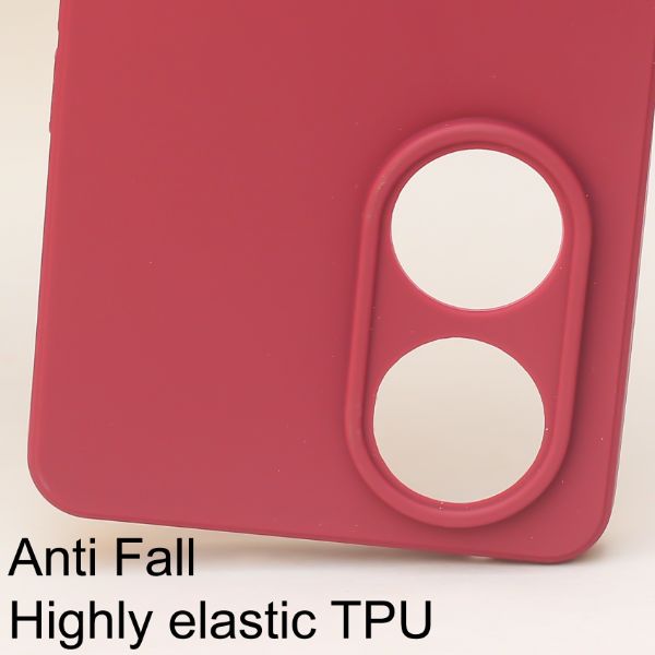 Mehroon Candy Silicone Case for Oppo Reno 8T