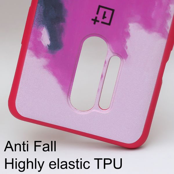 Roseate oil paint mirror case for Oneplus 8 Pro