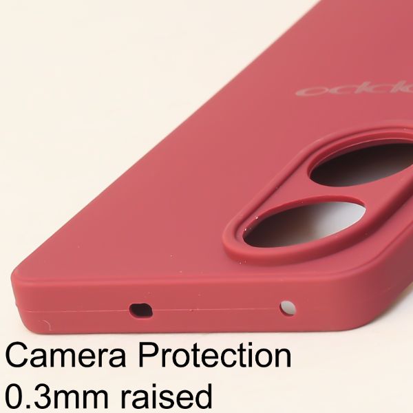 Mehroon Candy Silicone Case for Oppo Reno 8T