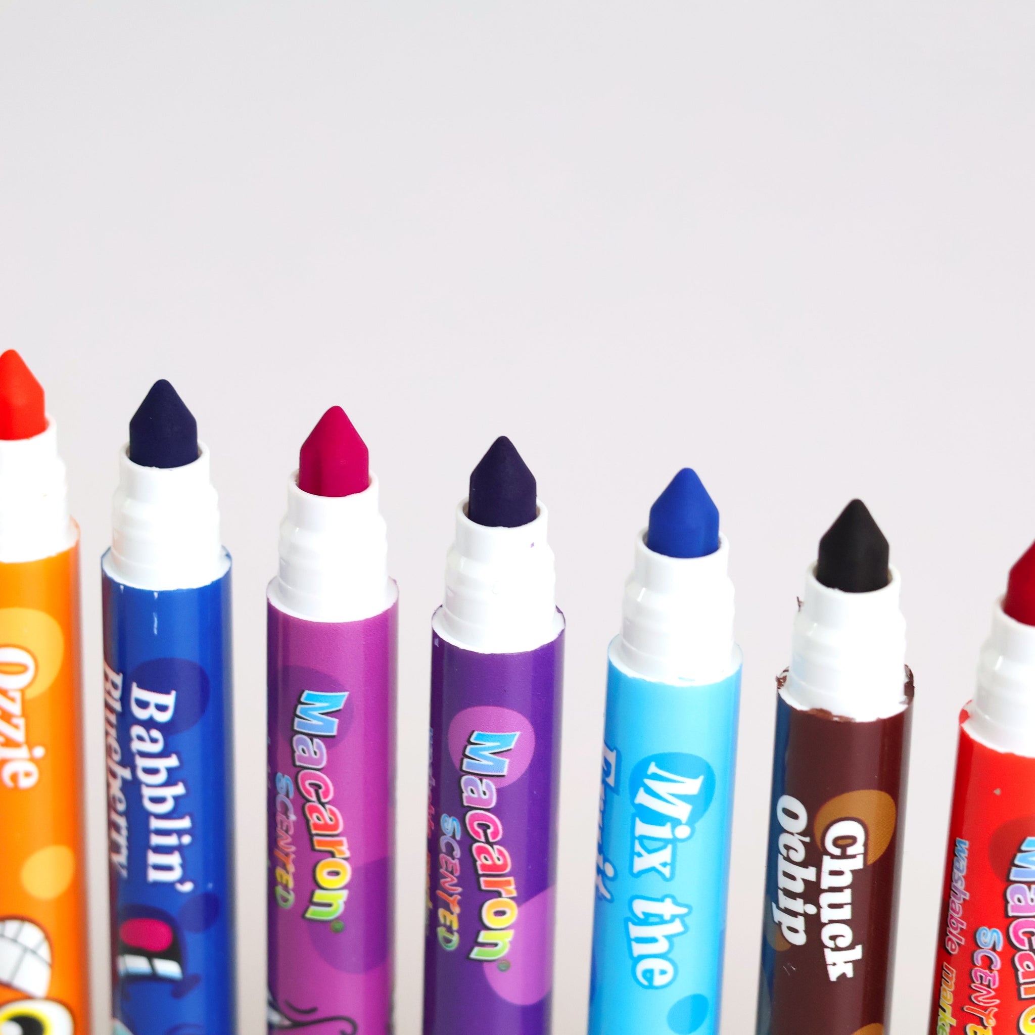 Pack of 12pcs Macaron Scented Markers | Smooth, Fun & Fragrant