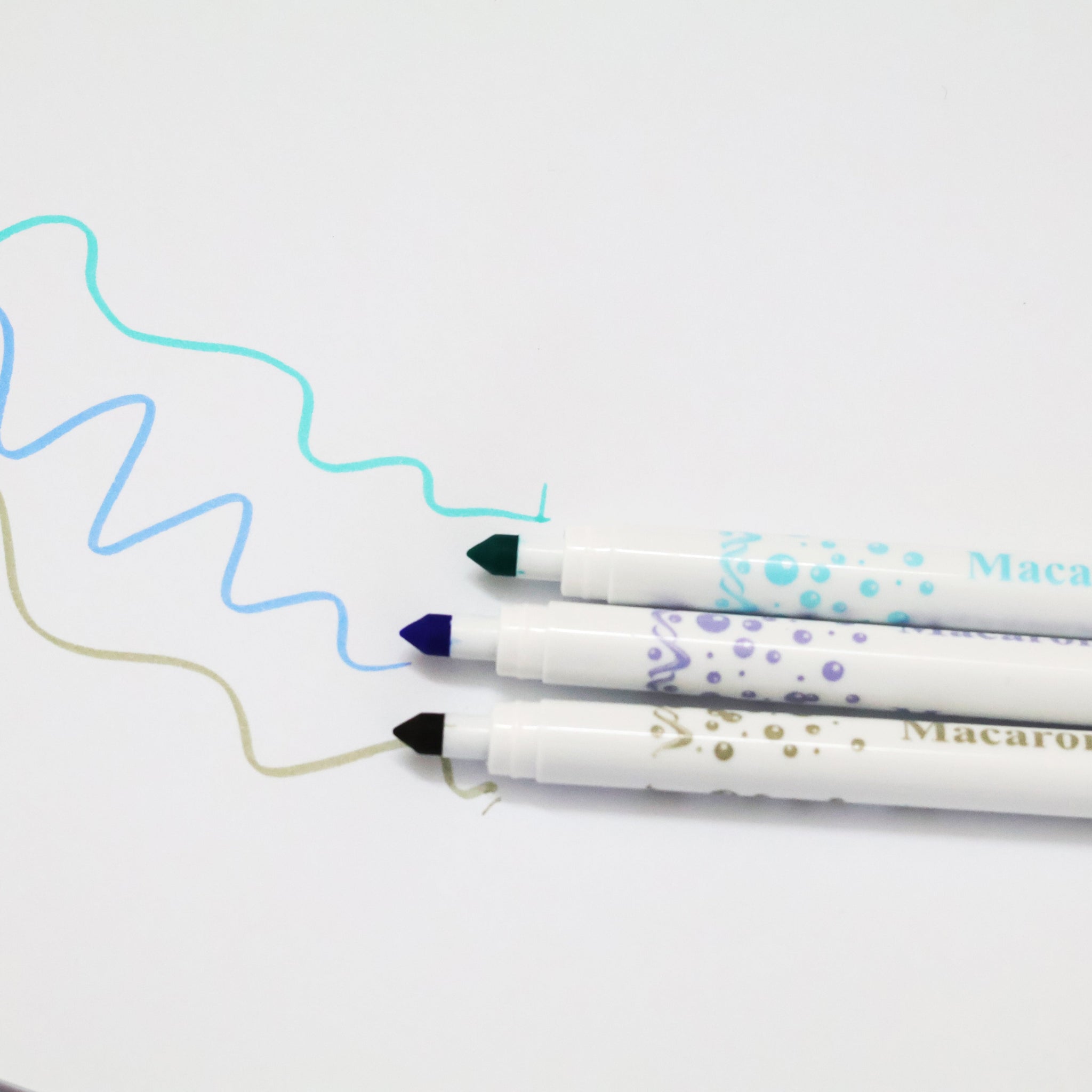 Macaron Pastel Markers | Smooth, Soft & Stylish – Set of 12