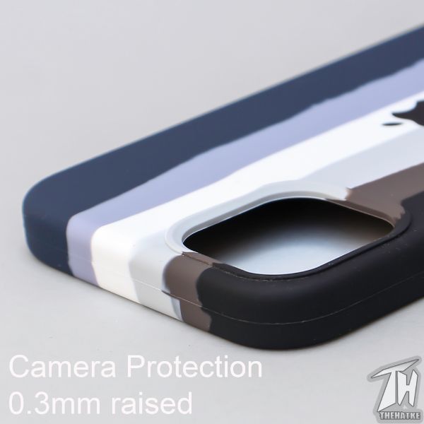 Monochrome Silicone Case for Apple iphone 11 Pro Max