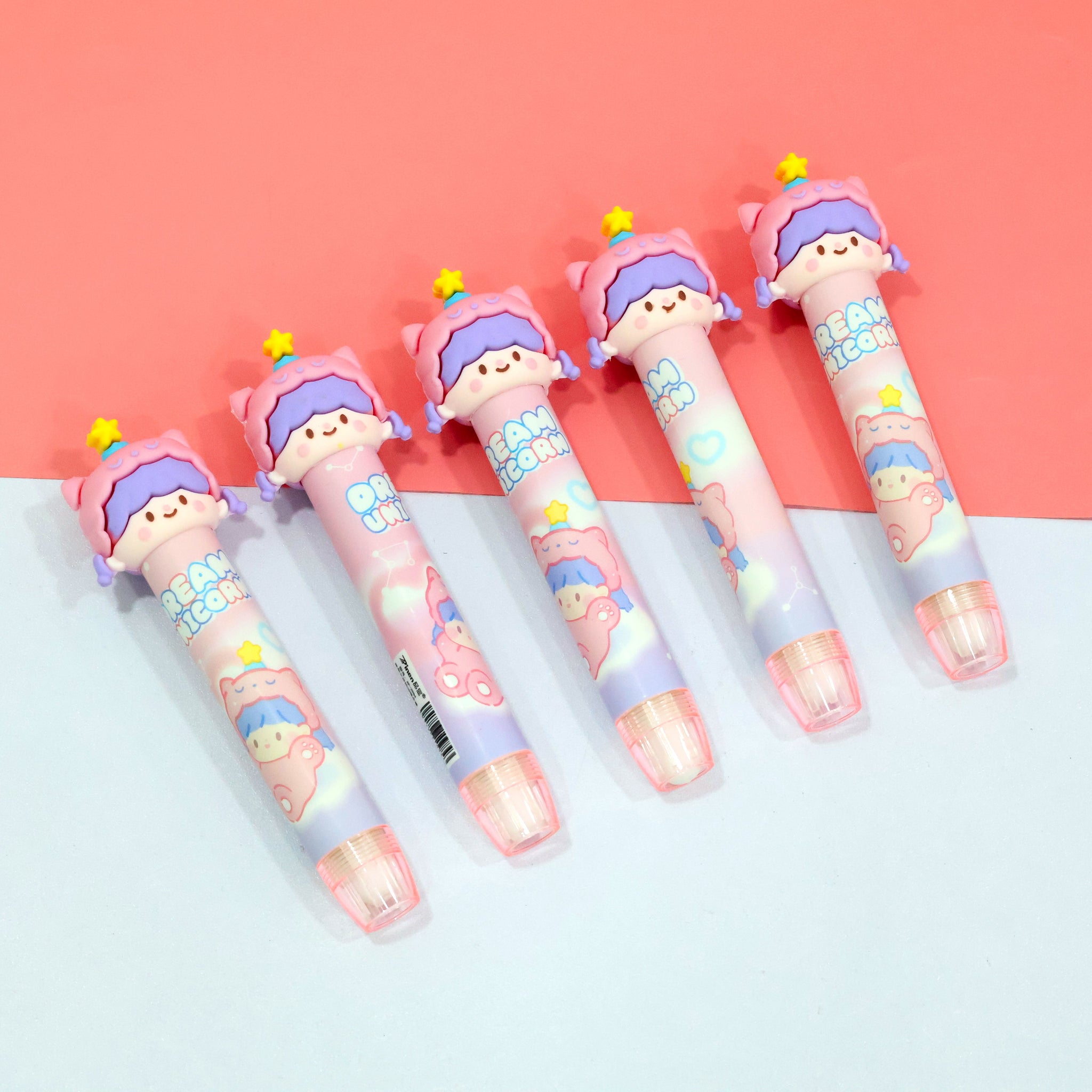 Dream Unicorn Retractable Sliding Eraser