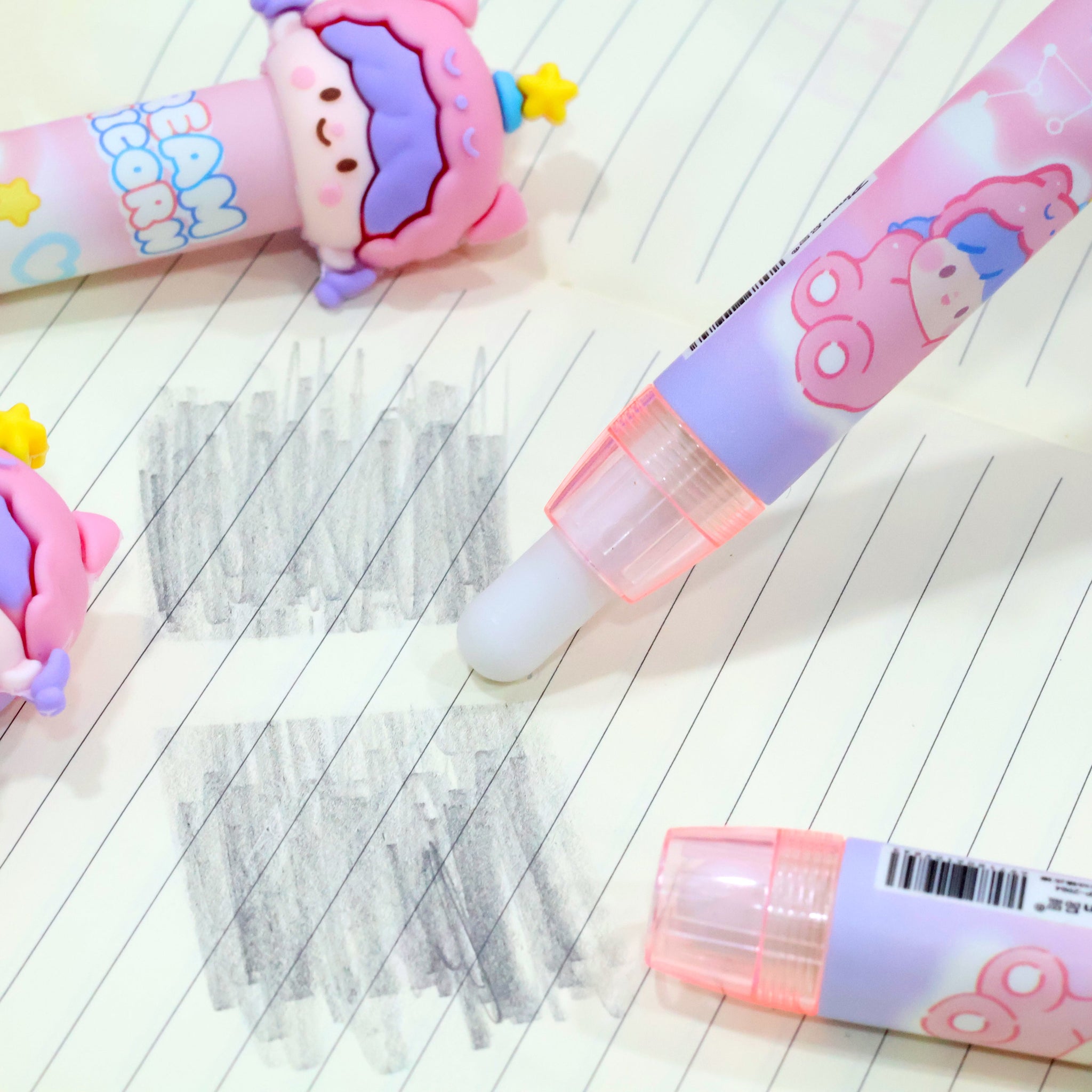 Dream Unicorn Retractable Sliding Eraser