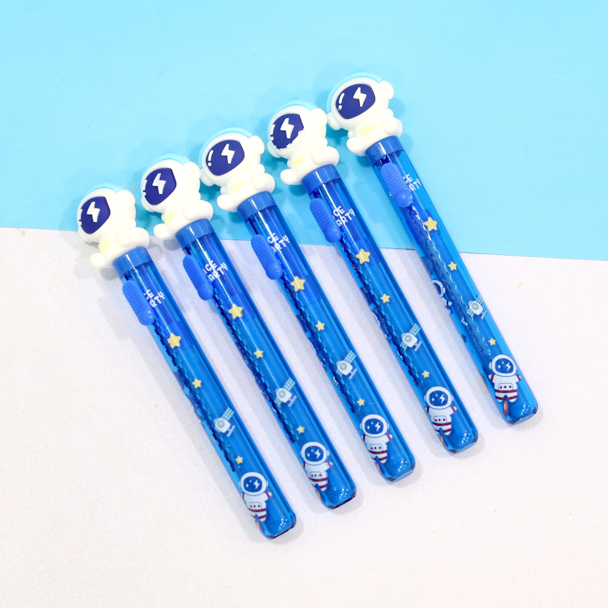 Space Astro Push Pull Retractable Sliding Eraser