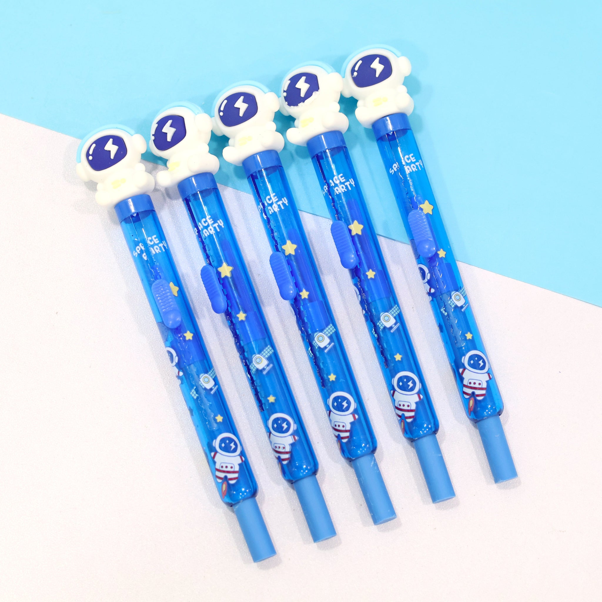 Space Astro Push Pull Retractable Sliding Eraser