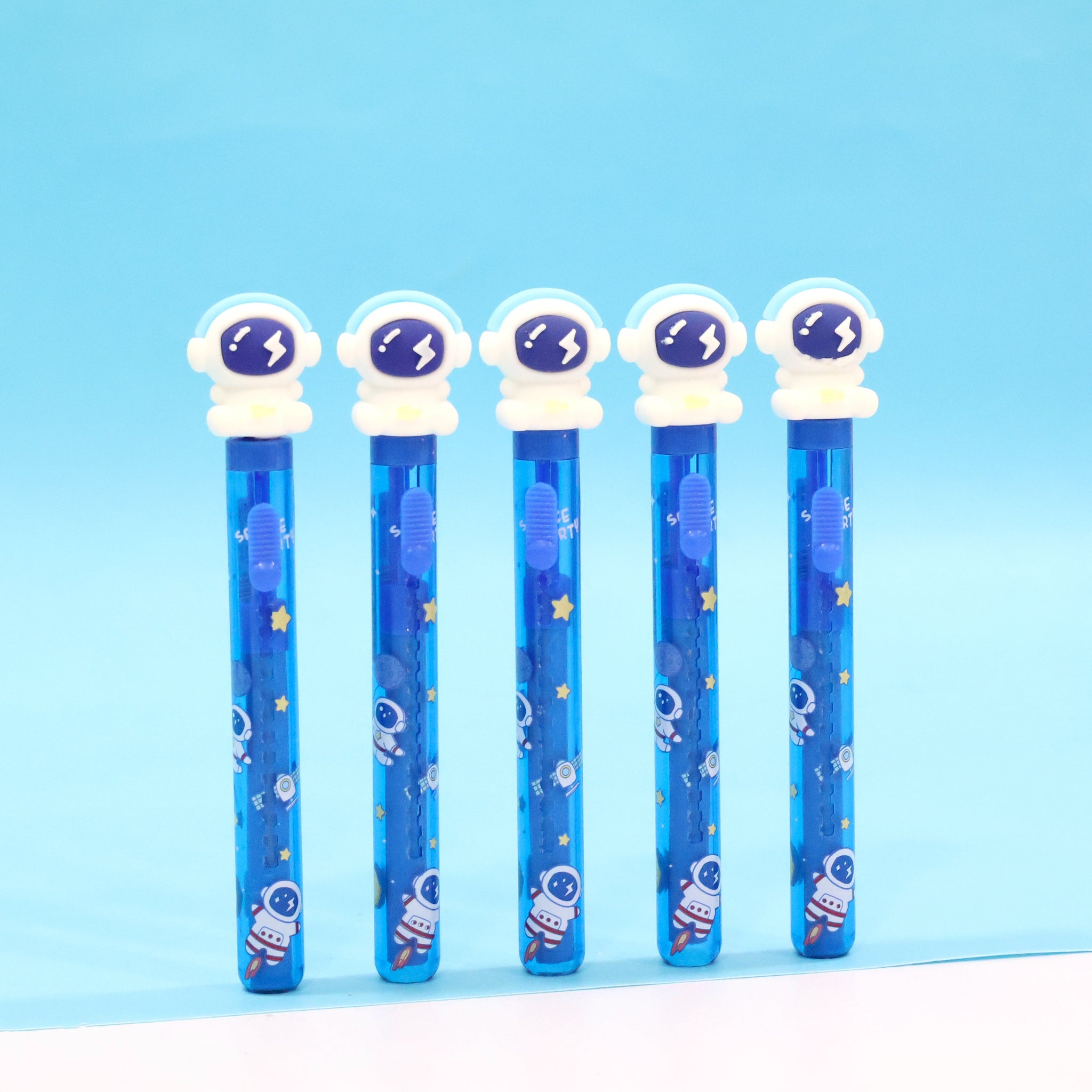 Space Astro Push Pull Retractable Sliding Eraser