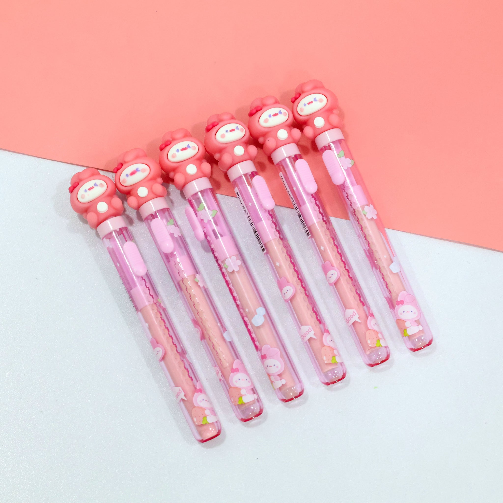 Kawaii Push Pull Retractable Sliding Eraser