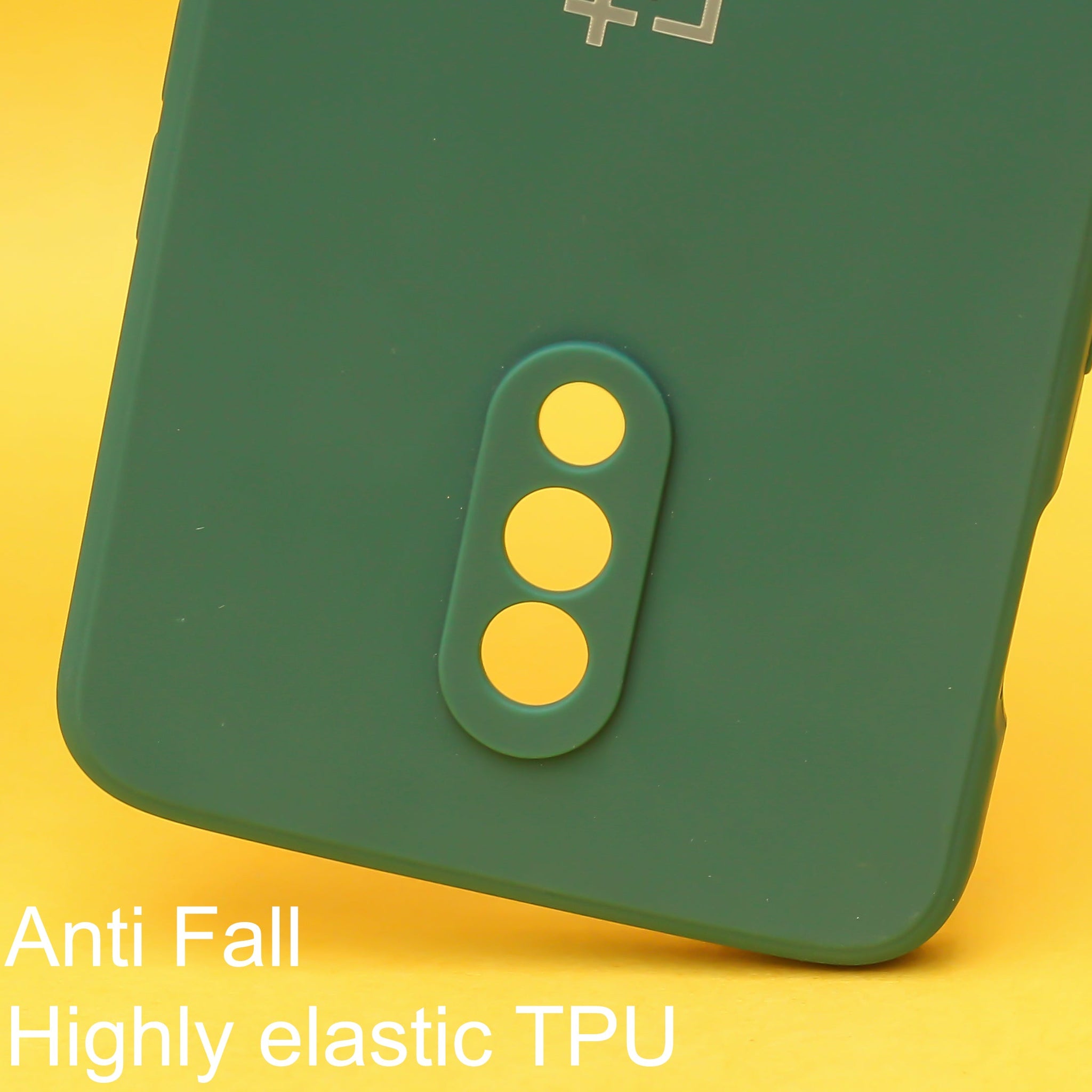 Dark Green Candy Silicone Case for Oneplus 6T