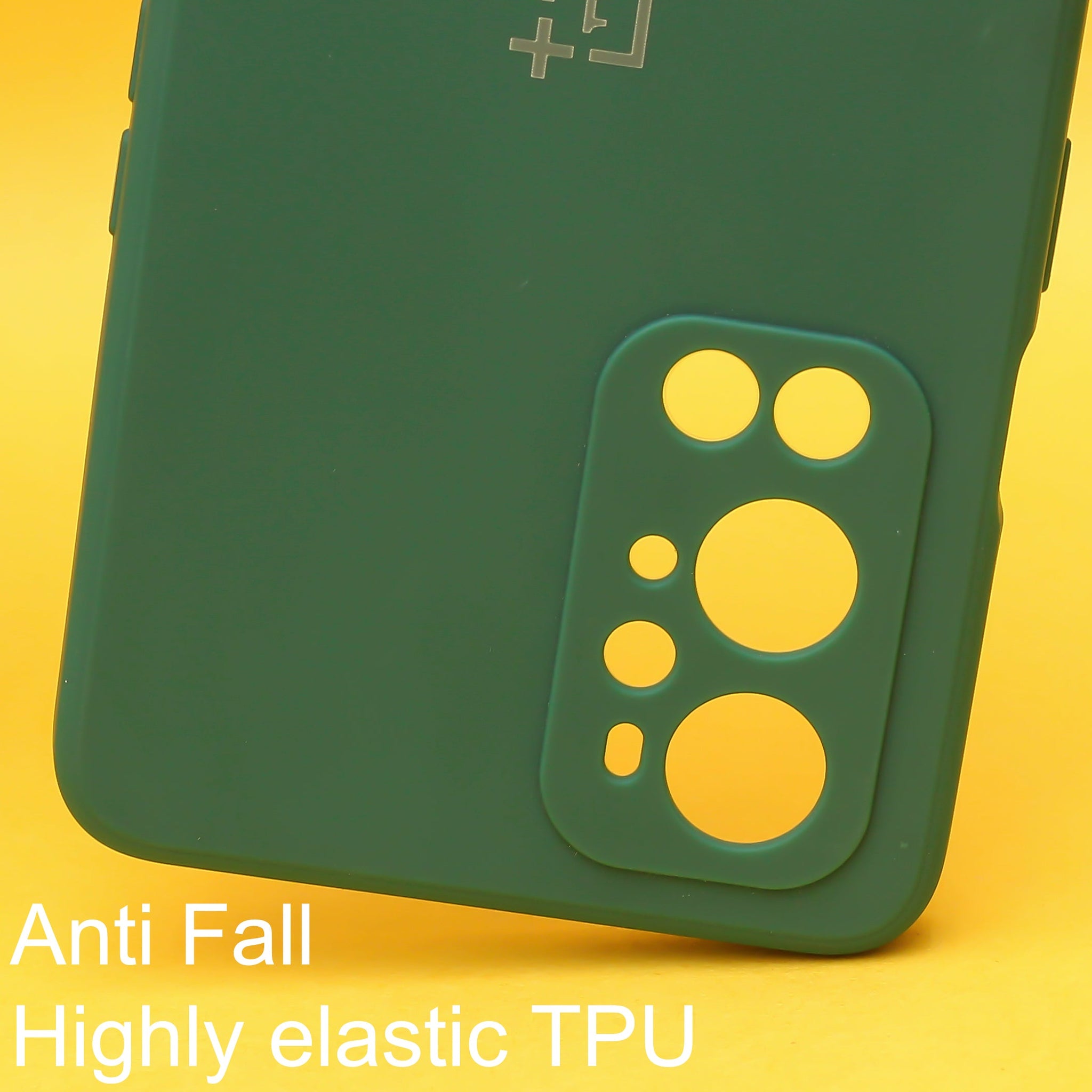 Dark Green Candy Silicone Case for Oneplus 9 Pro