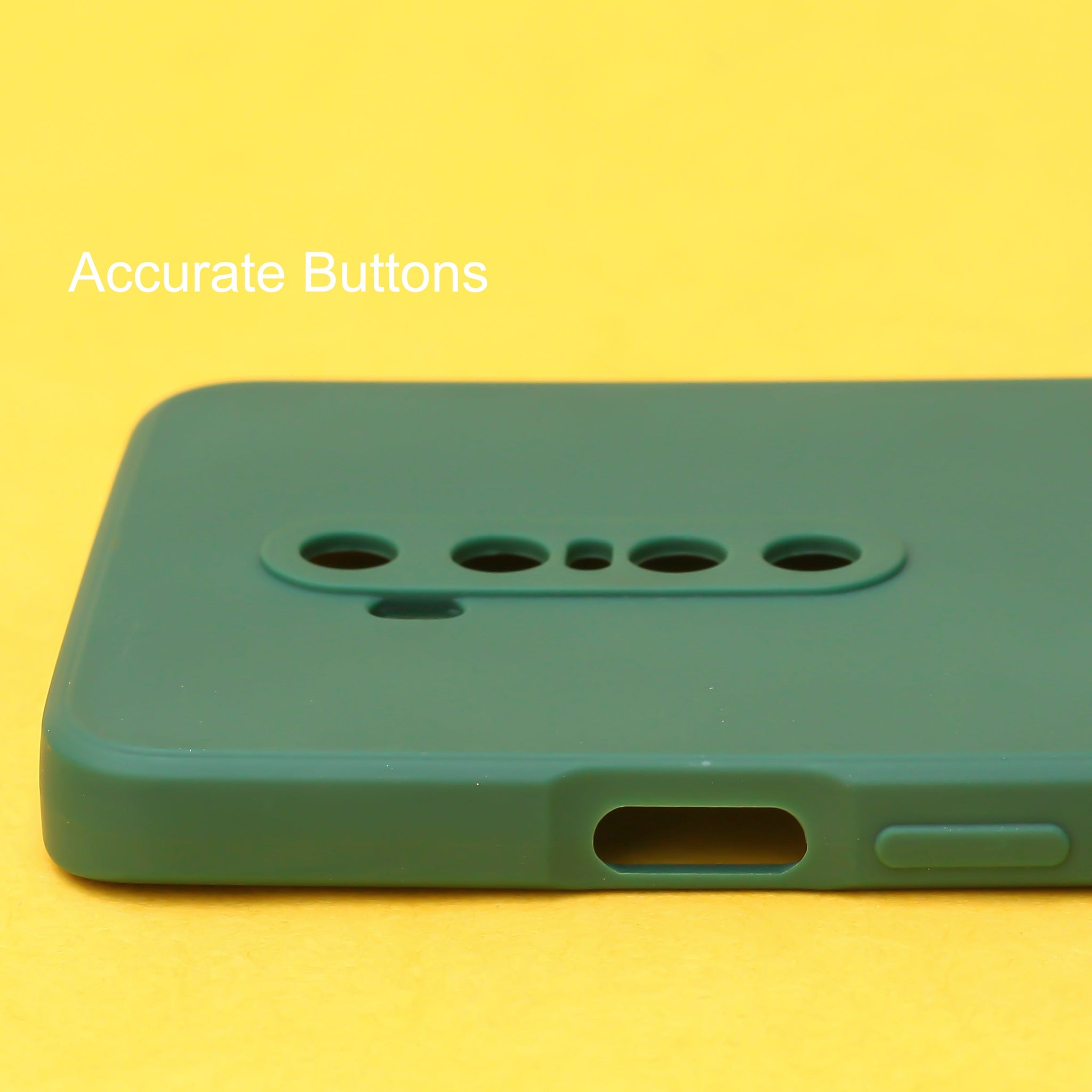 Dark Green Candy Silicone Case for Oneplus 7 Pro