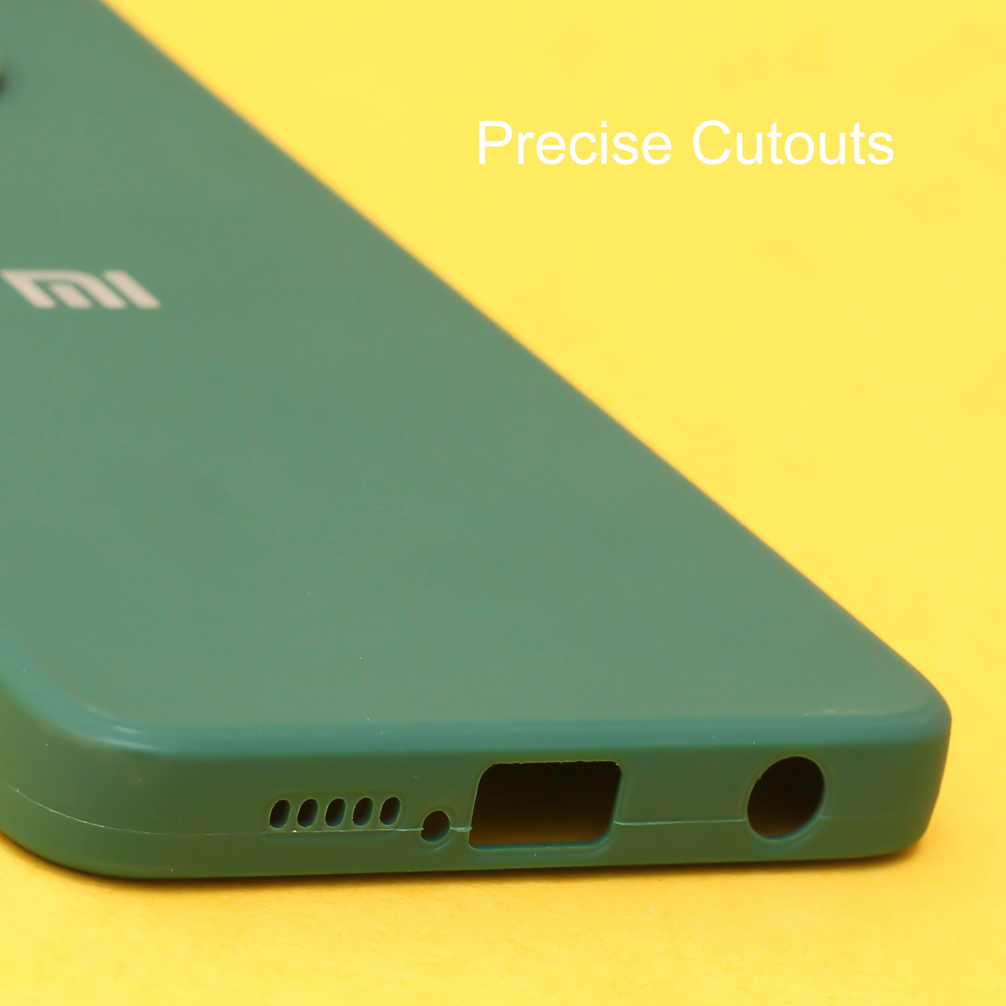 Dark Green Candy Silicone Case for Poco X3 Pro