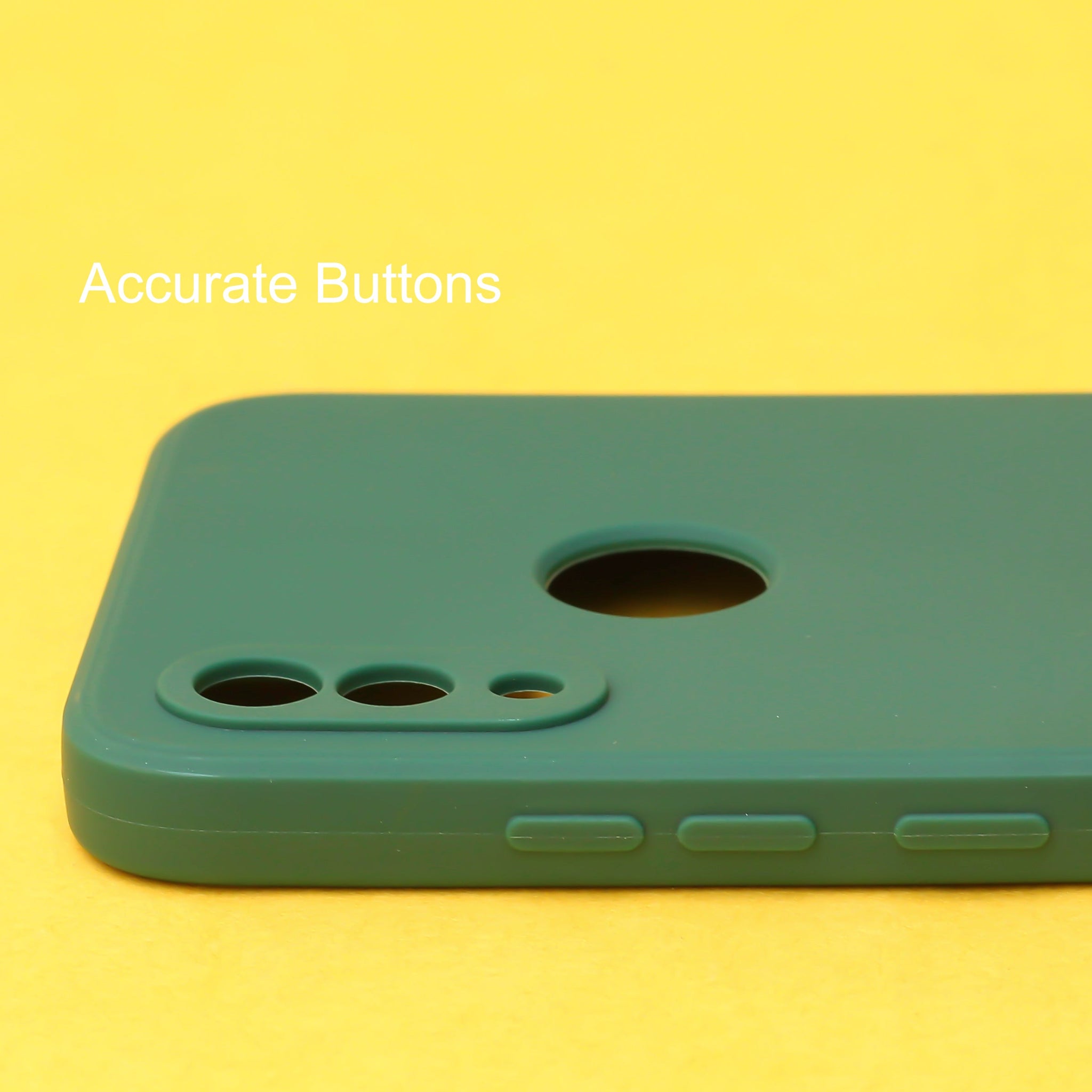 Dark Green Candy Silicone Case for Redmi Note 7
