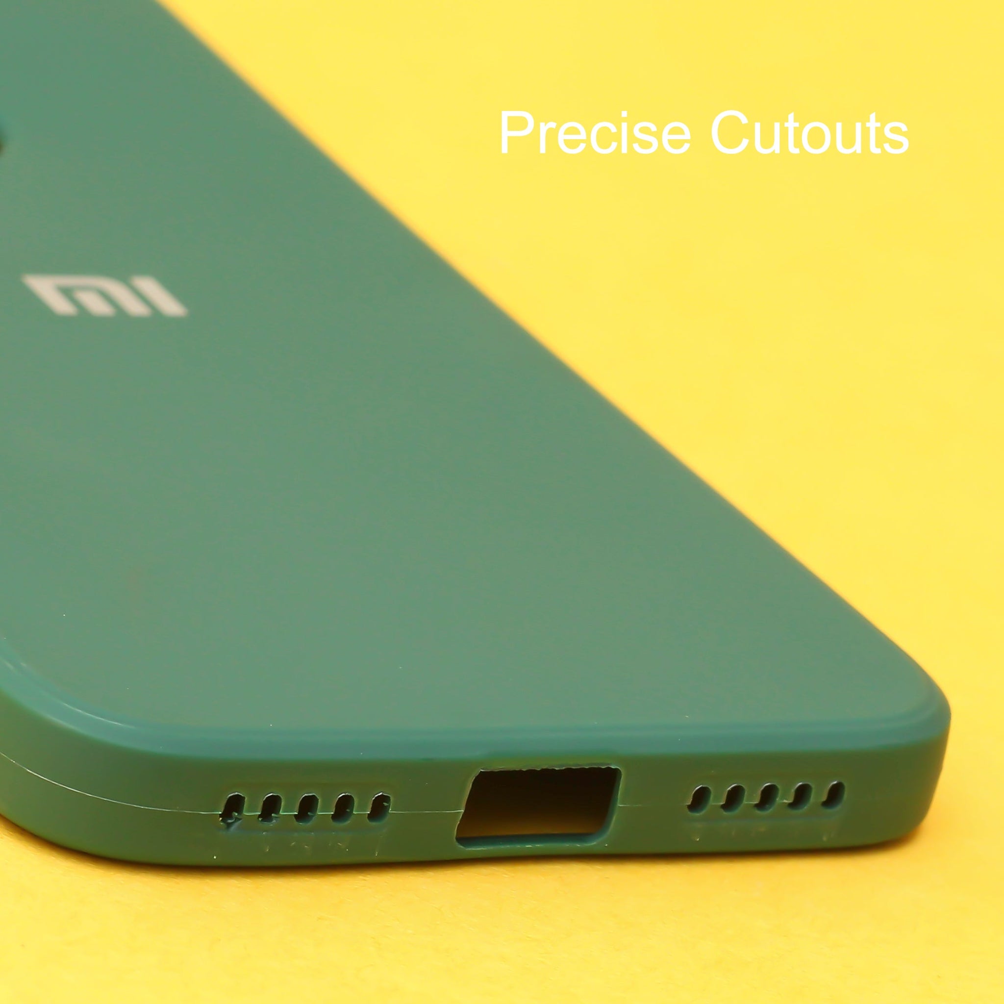 Dark Green Candy Silicone Case for Redmi Note 7 pro