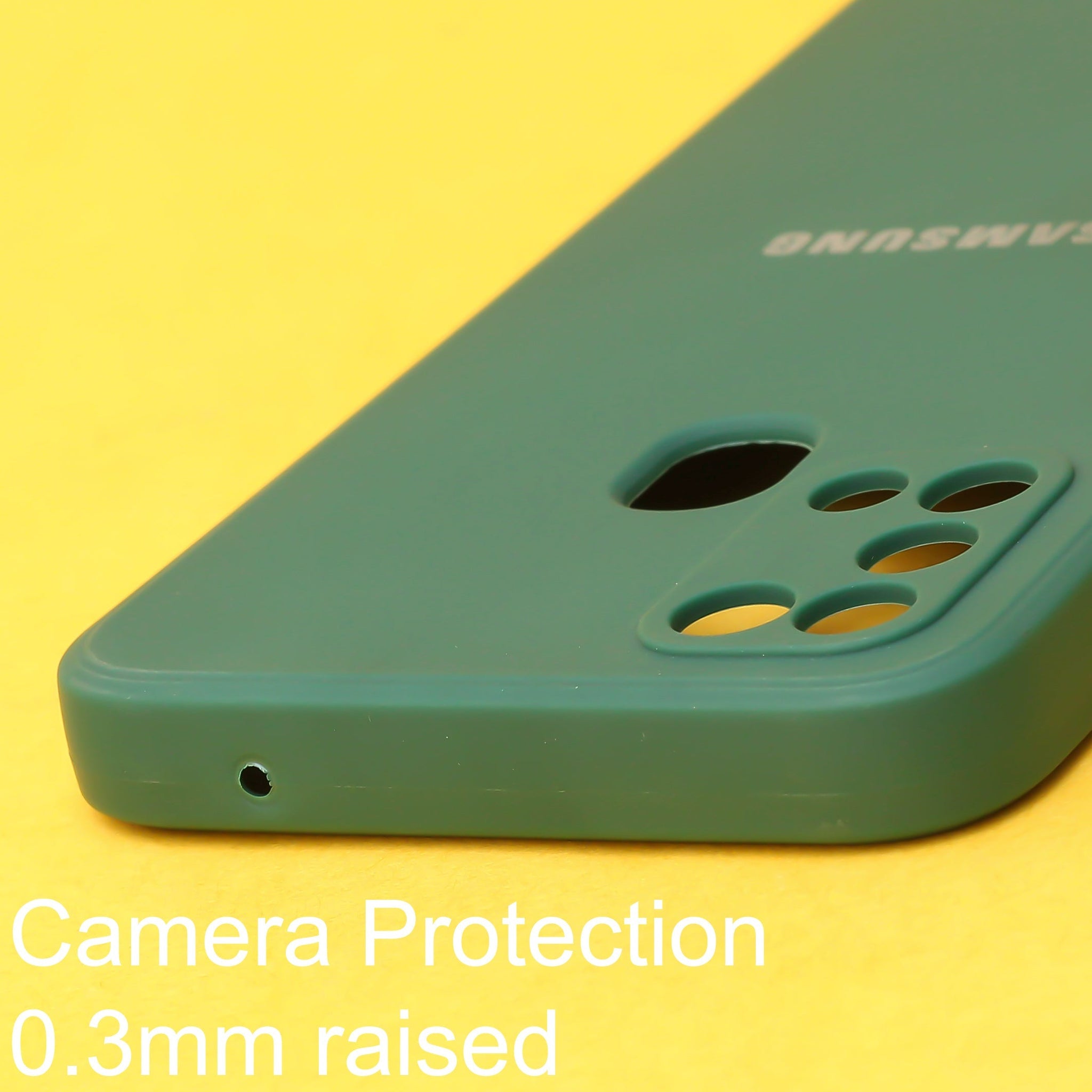Dark Green Candy Silicone Case for Samsung M30s