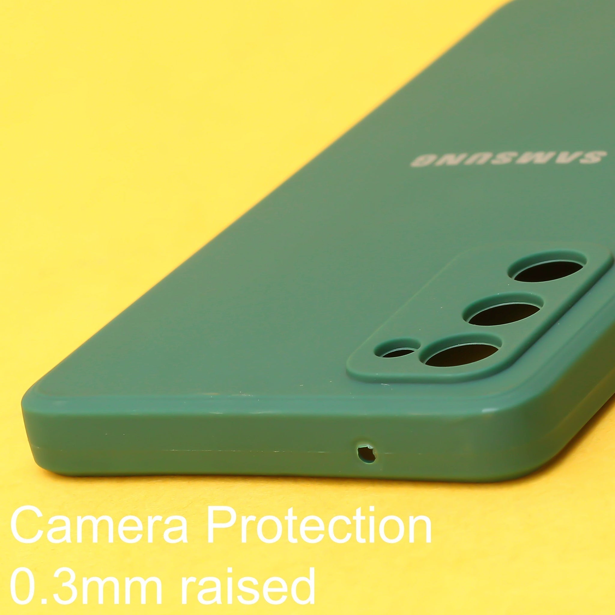 Dark Green Candy Silicone Case for Samsung S22