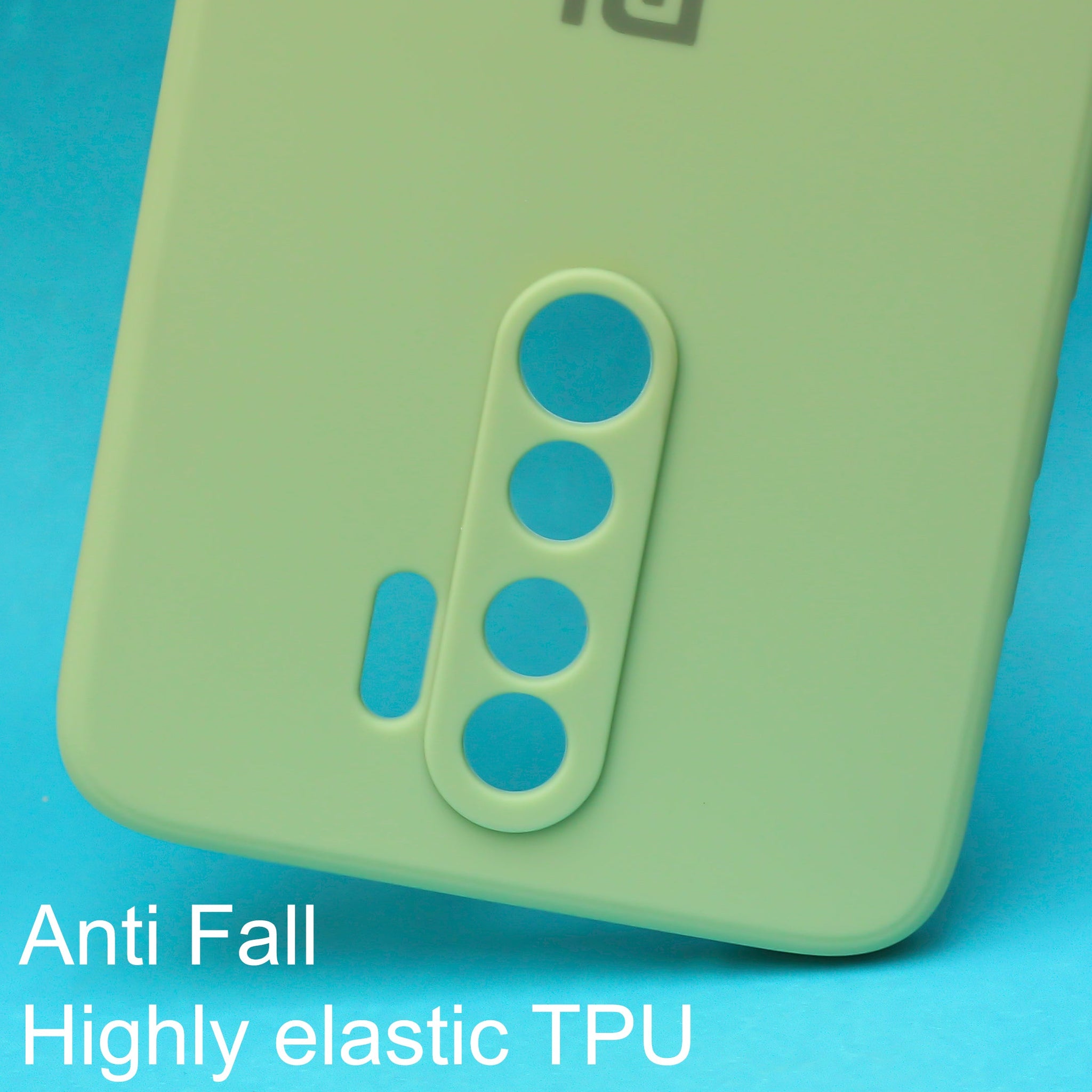 Light Green Candy Silicone Case for Redmi Note 8 Pro