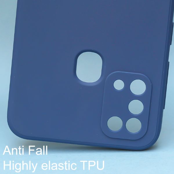 Dark Blue Candy Silicone case for Samsung M31