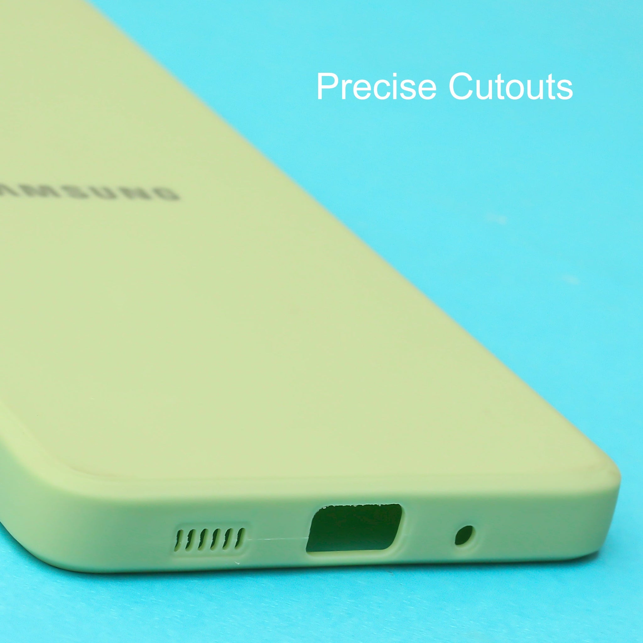 Light Green Candy Silicone Case for Samsung S20 FE