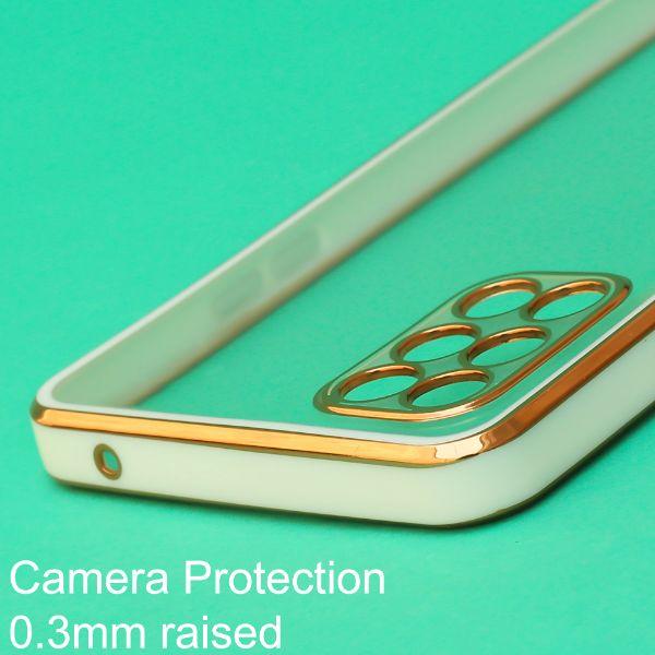 White Electroplated Transparent Case for Oneplus 9r