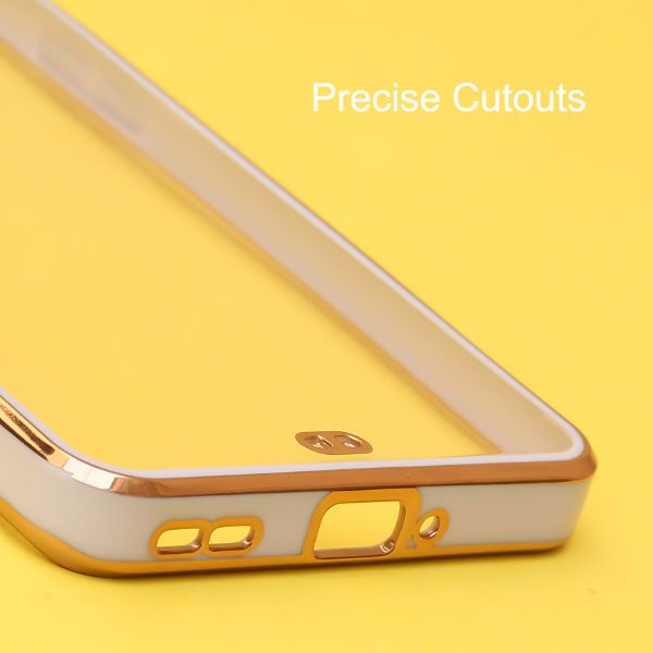 Purple Electroplated Transparent Case for Oneplus 9 Pro