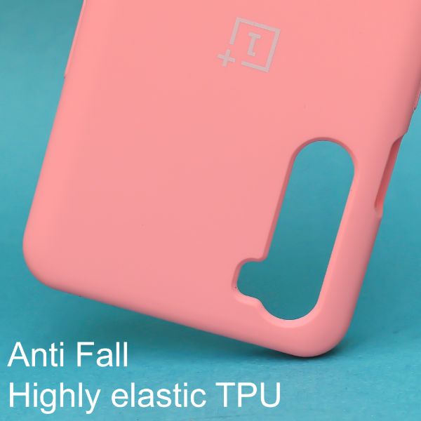 Pink Original Silicone case for Oneplus Nord