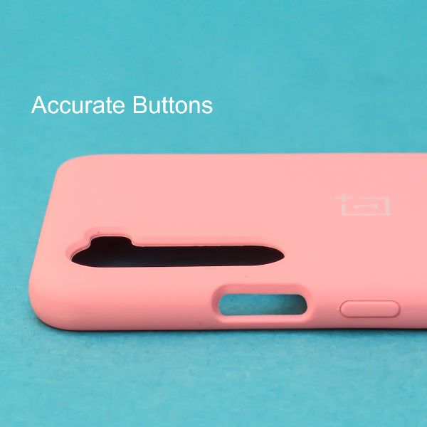 Pink Original Silicone case for Oneplus Nord