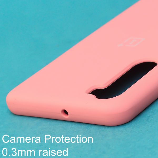 Pink Original Silicone case for Oneplus Nord