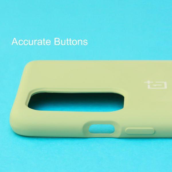 Light Green Original Silicone case for Oneplus Nord 2