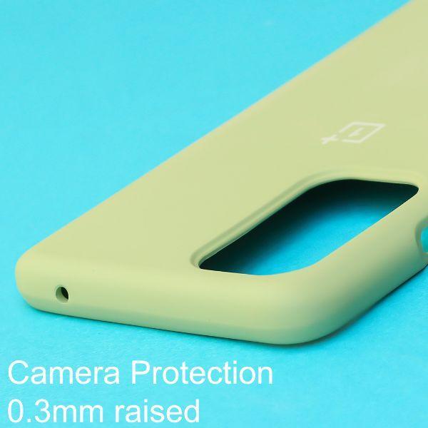 Light Green Original Silicone case for Oneplus Nord 2