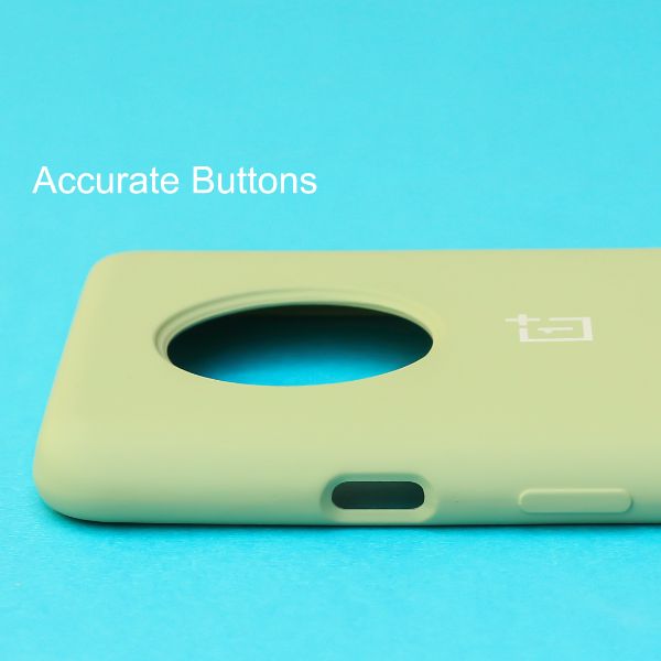 Light Green Original Silicone case for Oneplus 7T