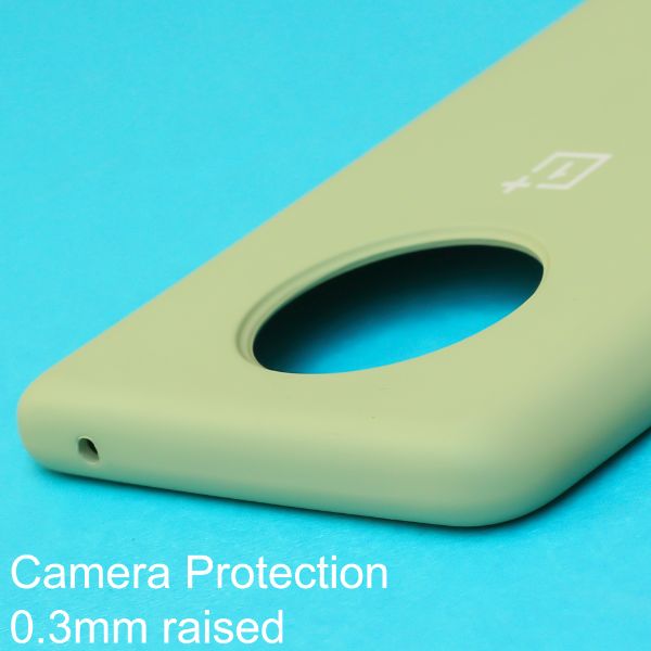 Light Green Original Silicone case for Oneplus 7T