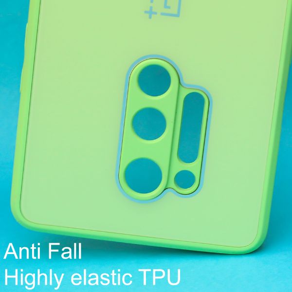 Light Green camera Safe mirror case for Oneplus 8 Pro