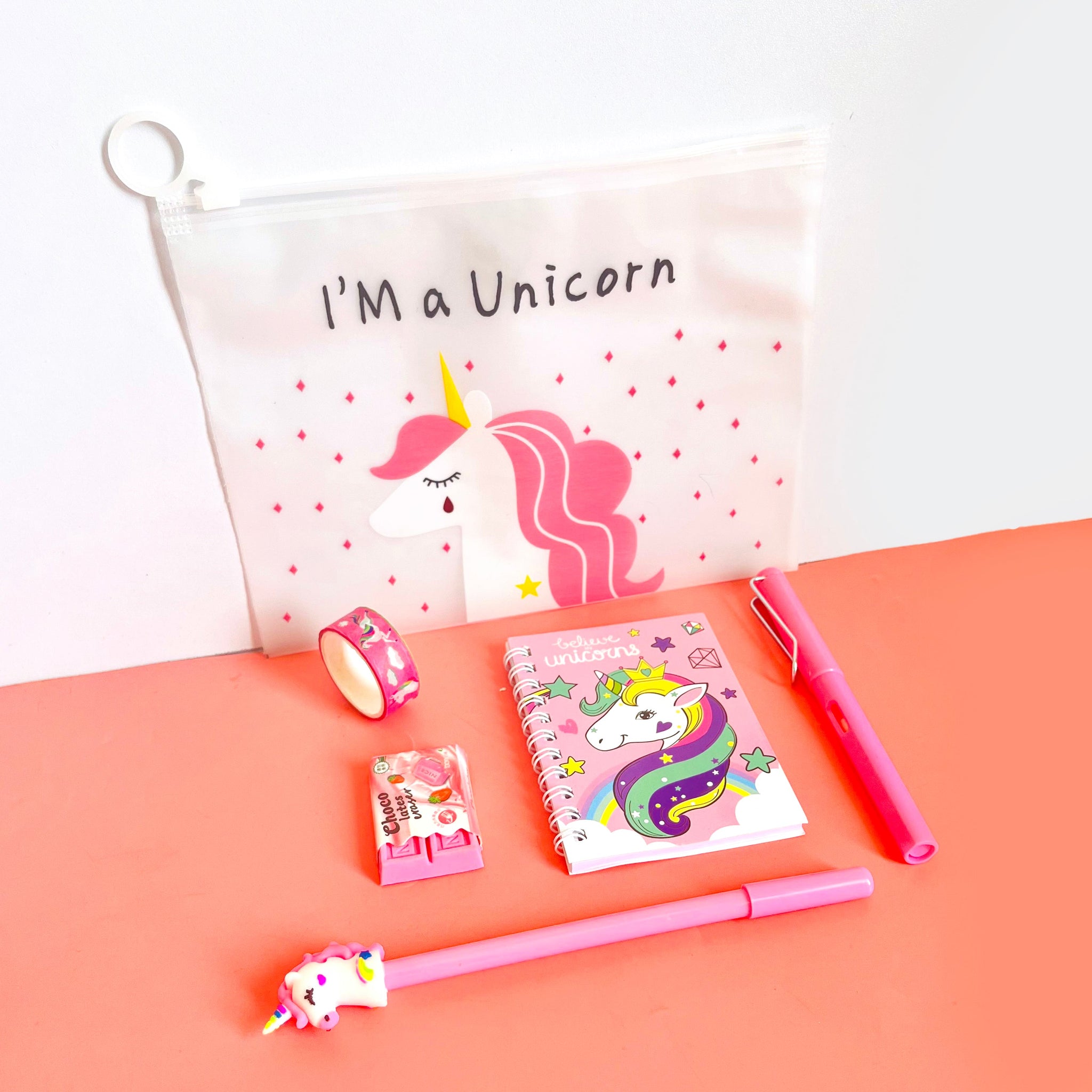 Unicorn Transparent Gift Hamper Pouch