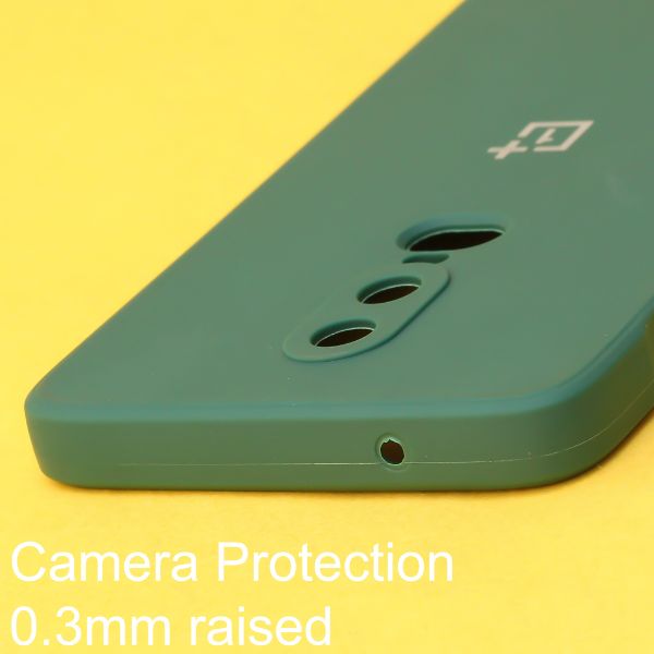Dark Green Candy Silicone Case for Oneplus 6