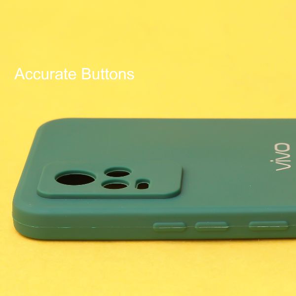 Dark Green Candy Silicone Case for Vivo V20