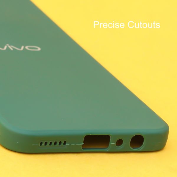 Dark Green Candy Silicone Case for Vivo V20