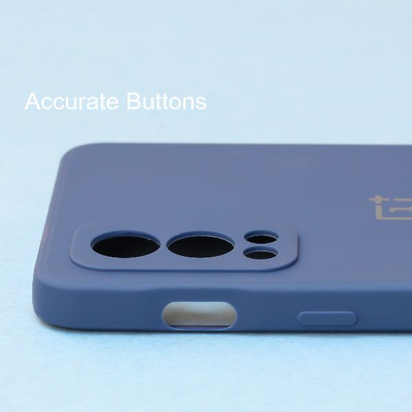 Dark Blue Candy Silicone case for Oneplus Nord 2