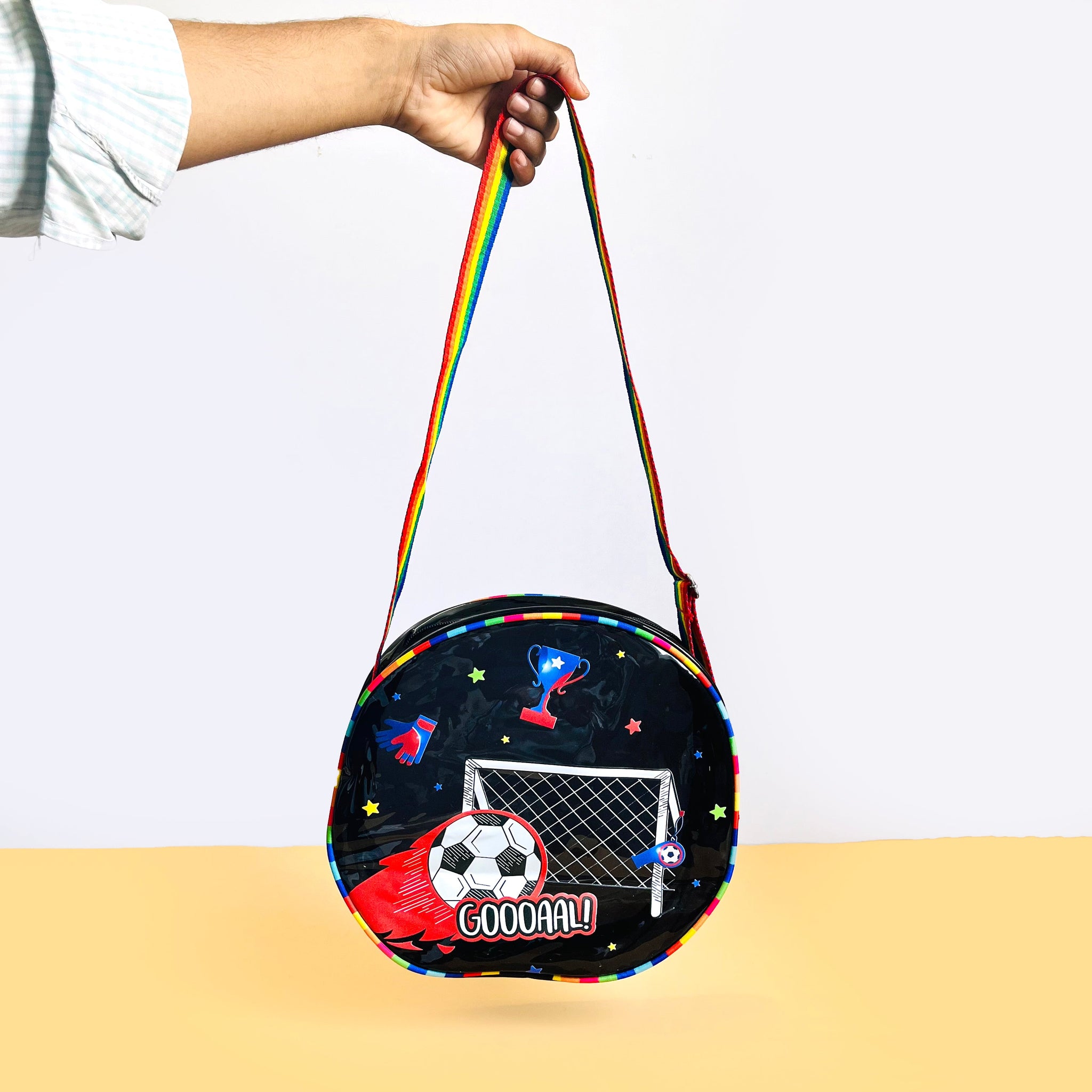 Sparkle On! Cartoon Holographic Sling Bag