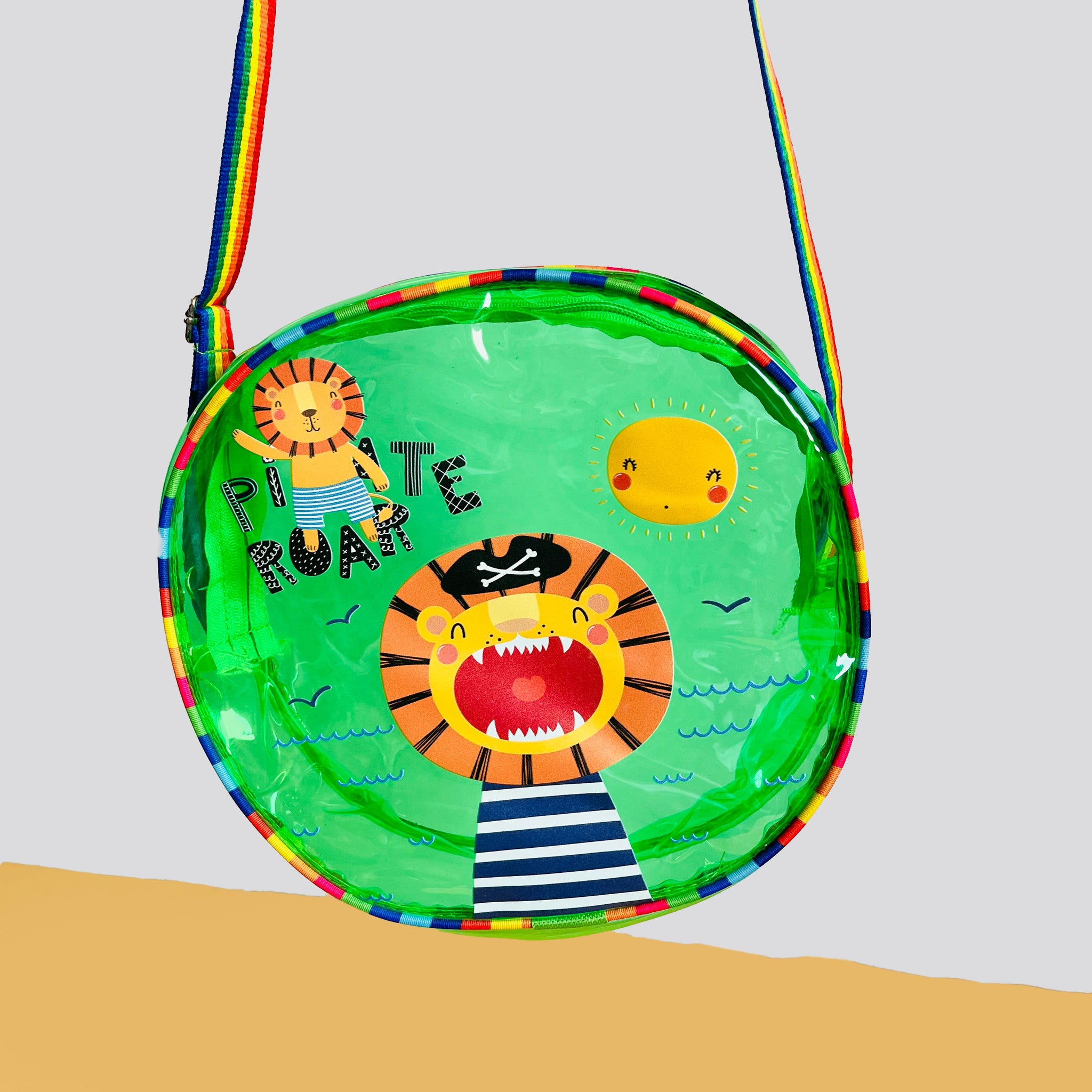 Sparkle On! Cartoon Holographic Sling Bag