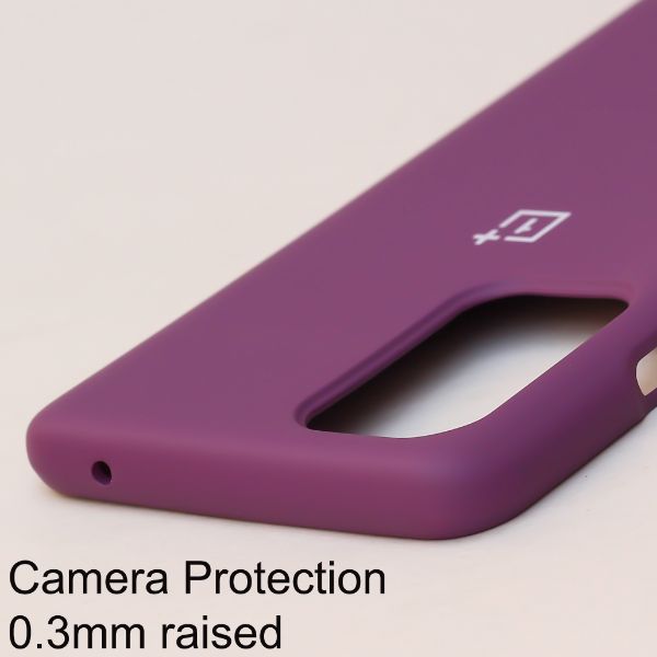 Dark Purple Original Silicone case for Oneplus Nord 2
