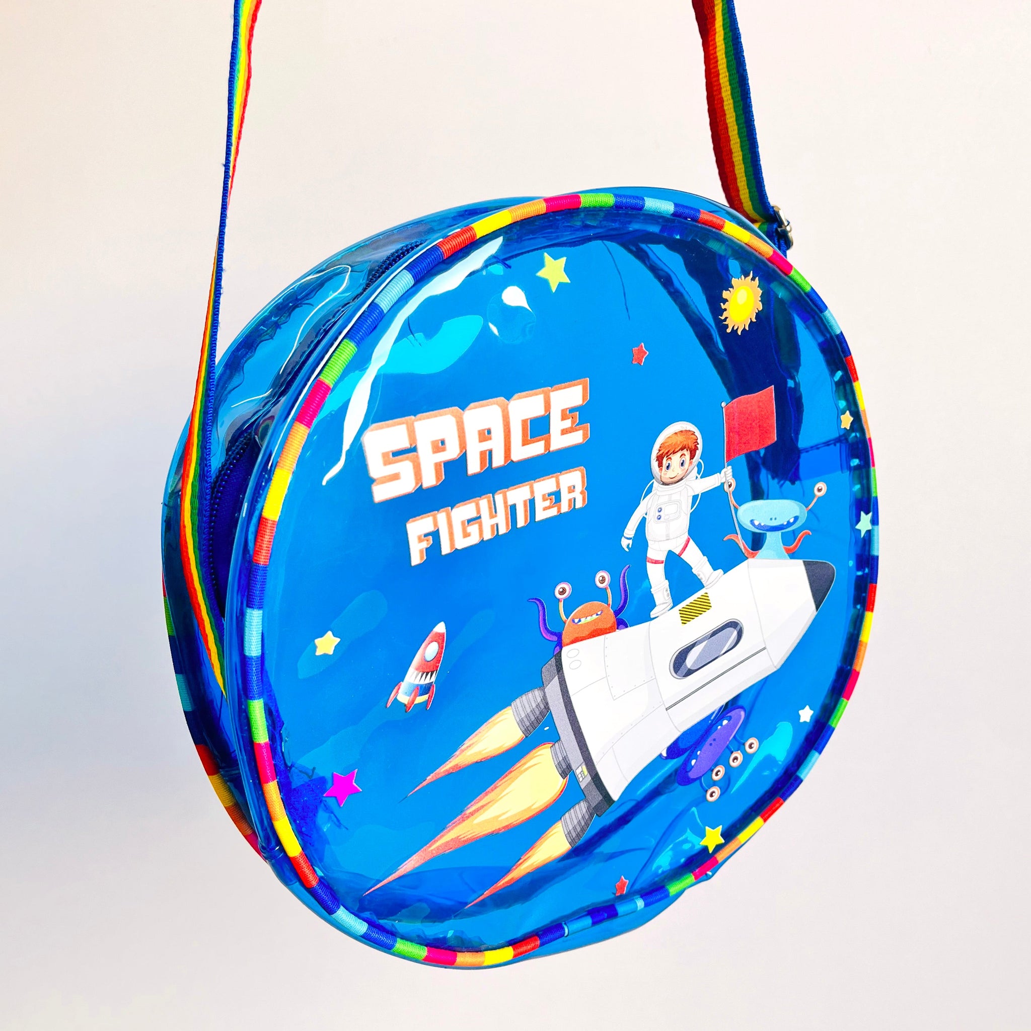 Sparkle On! Cartoon Holographic Sling Bag