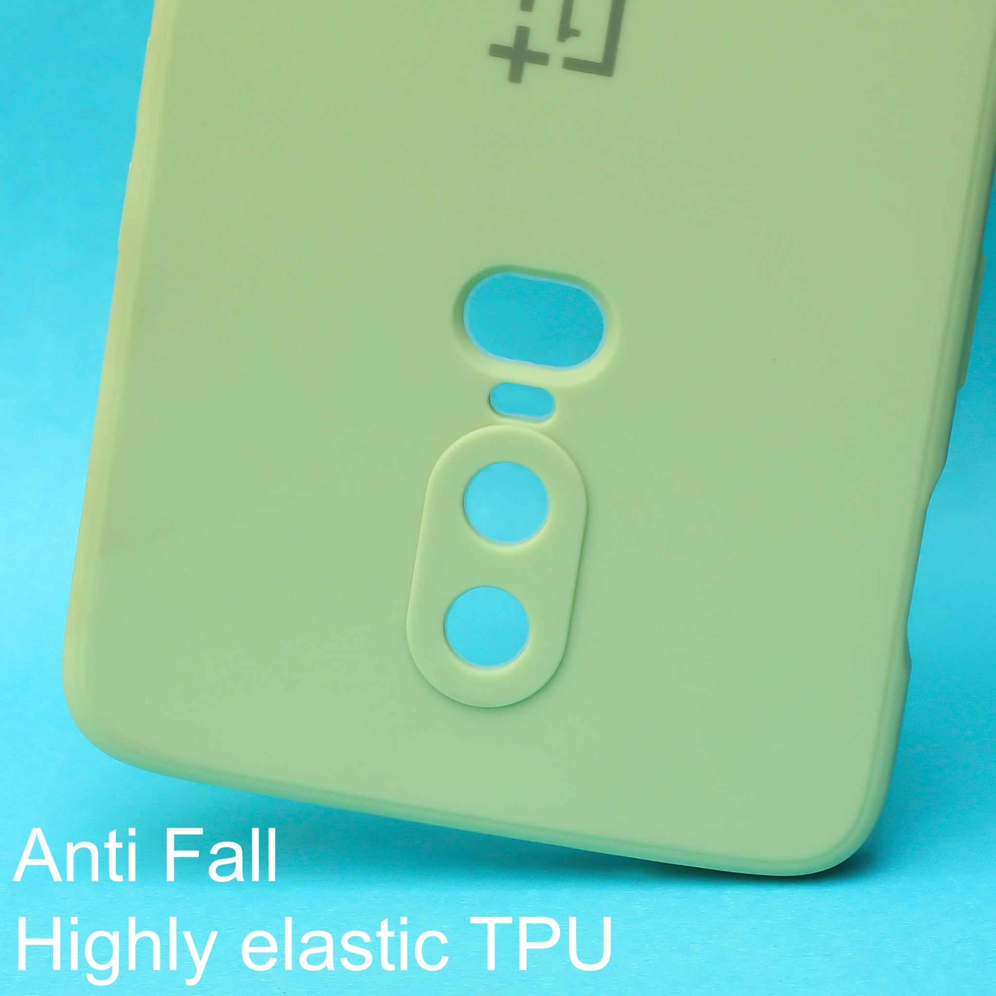Light Green Candy Silicone Case for Oneplus 6