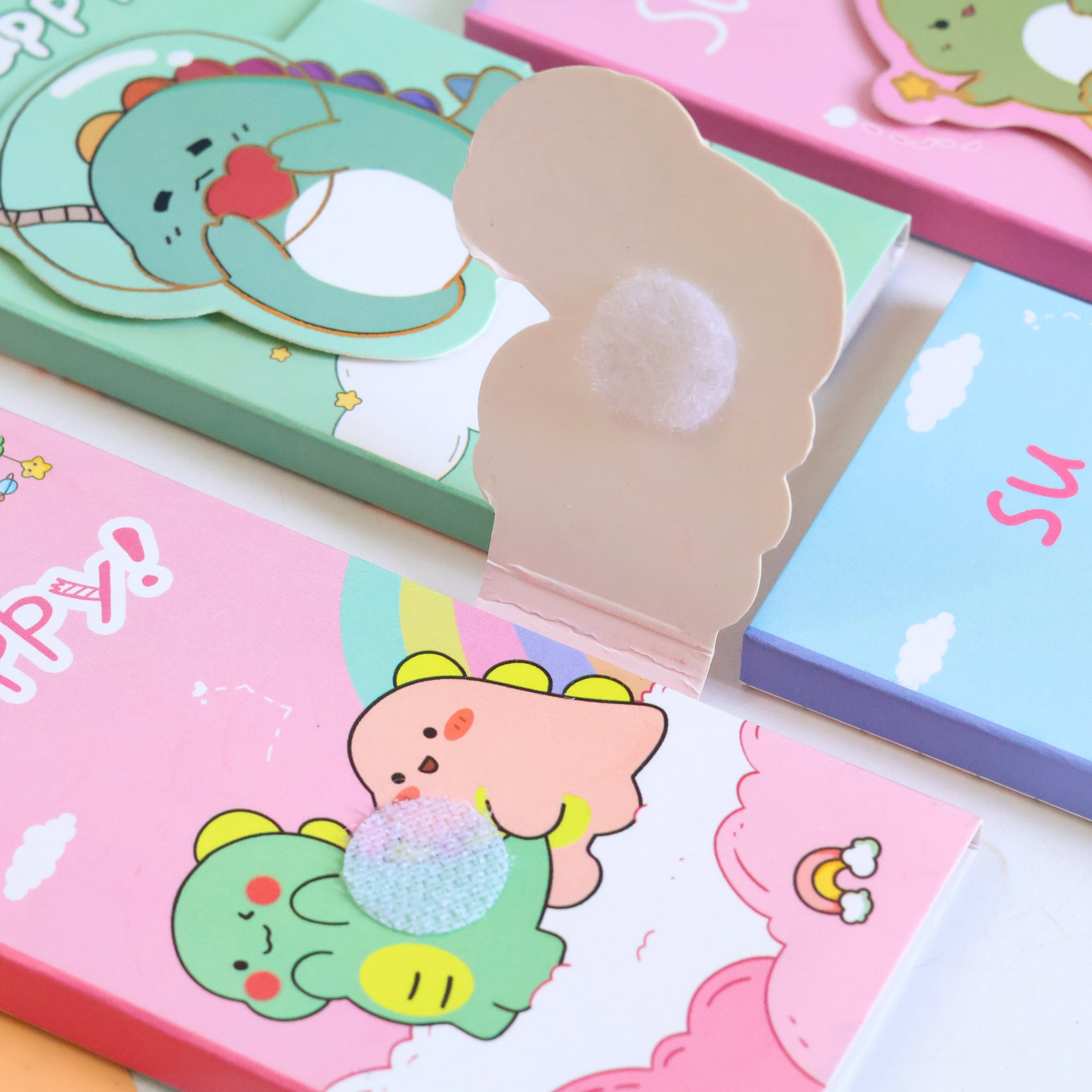 Dino Three-Fold Sticky Notes