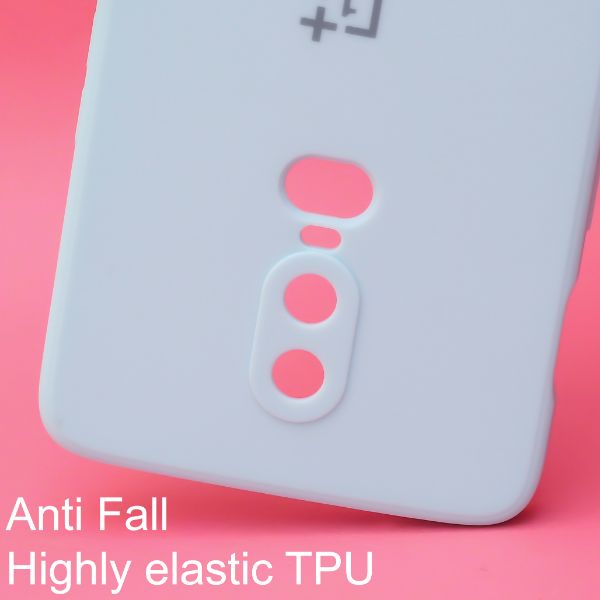 Light Blue Candy Silicone Case for Oneplus 6